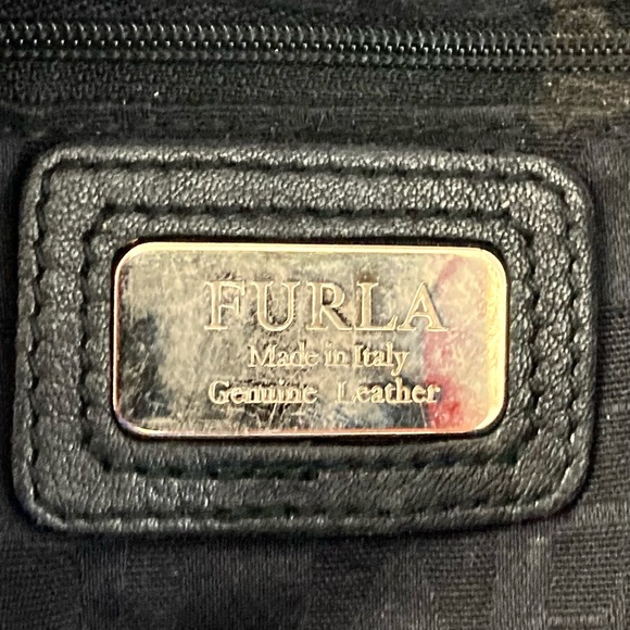 Furla Black Leather Bag - Picture 4 of 7